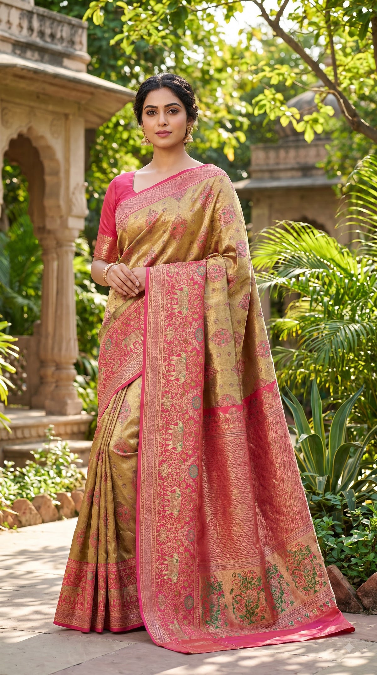 Mini Kanchi Pattu Saree