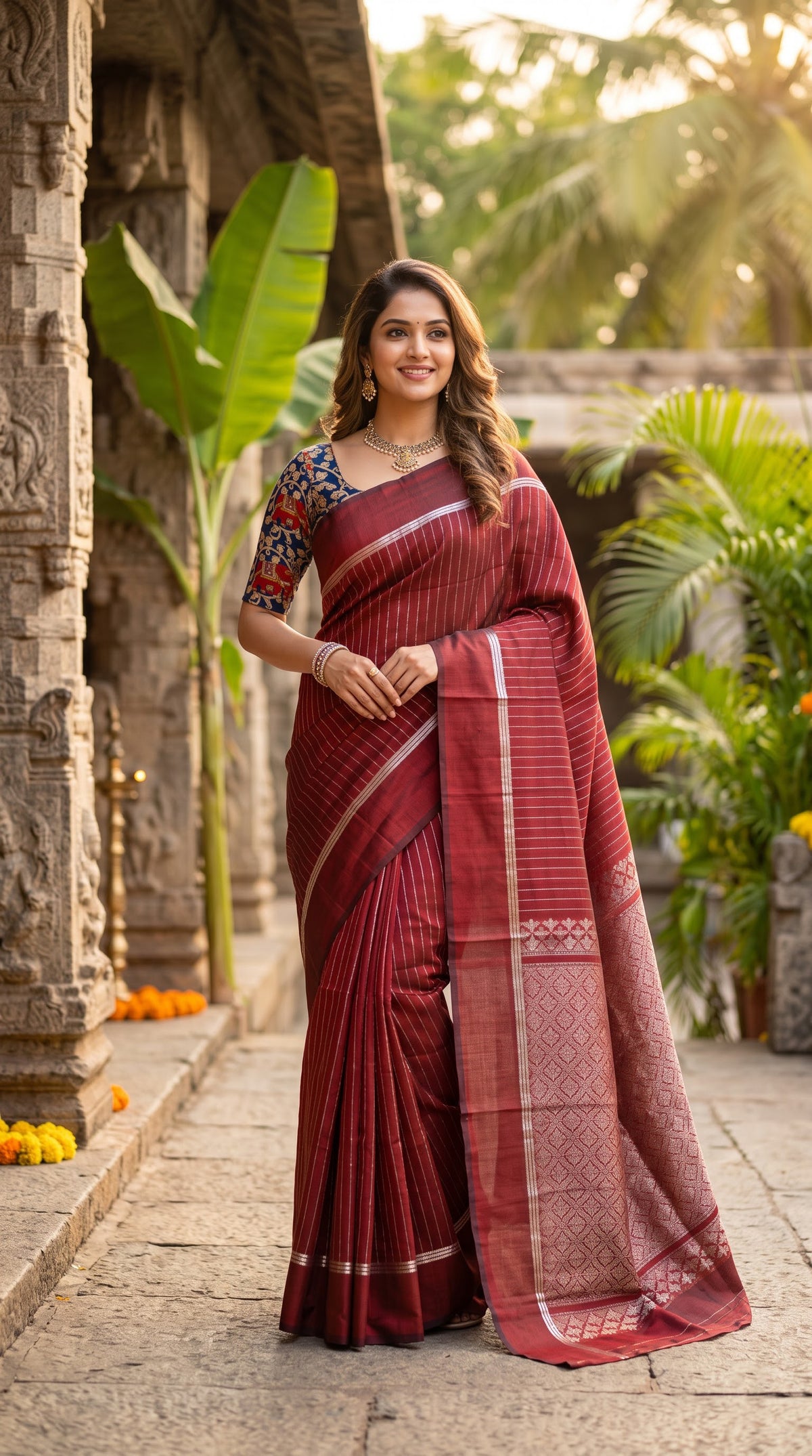Assam Pattu saree