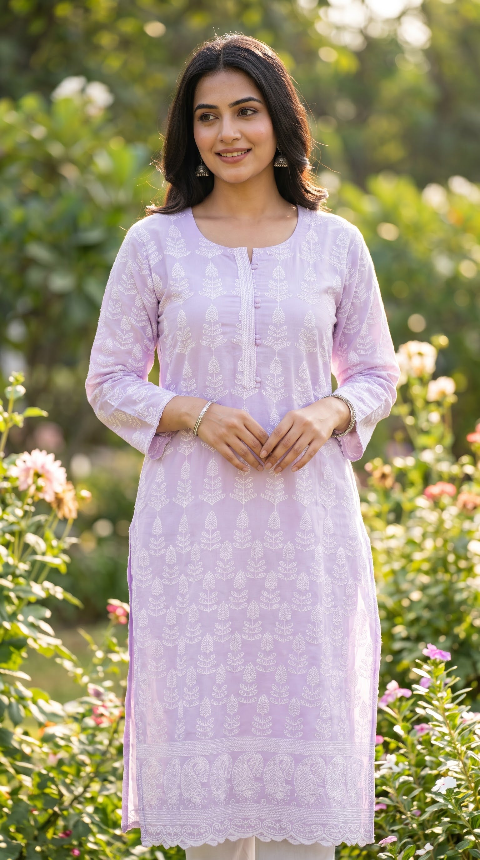 Chikankari kurti
