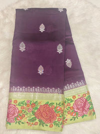 Mango Silk Saree