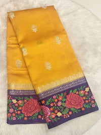 Mango Silk Saree