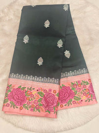 Mango Silk Saree