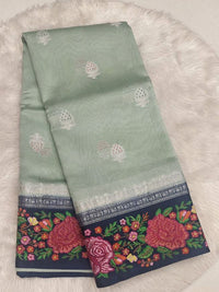 Mango Silk Saree
