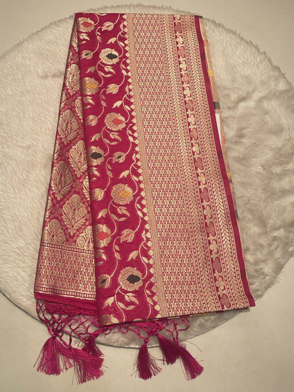 Rapier Loom Silk Saree