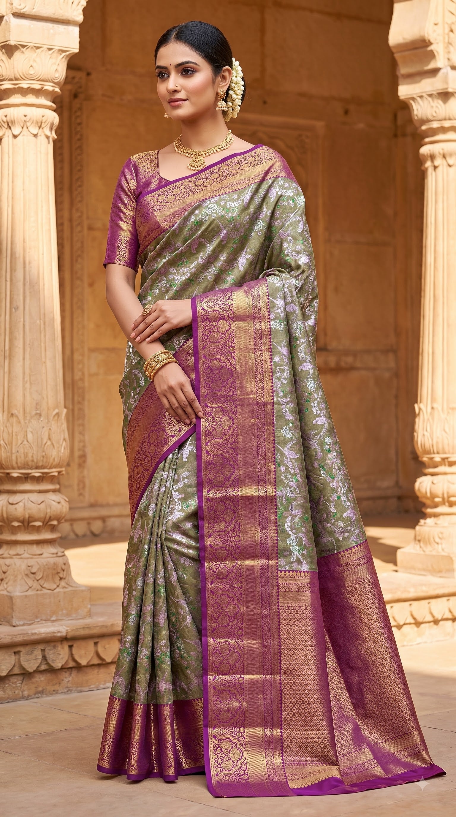 Tissue Pattu Saree