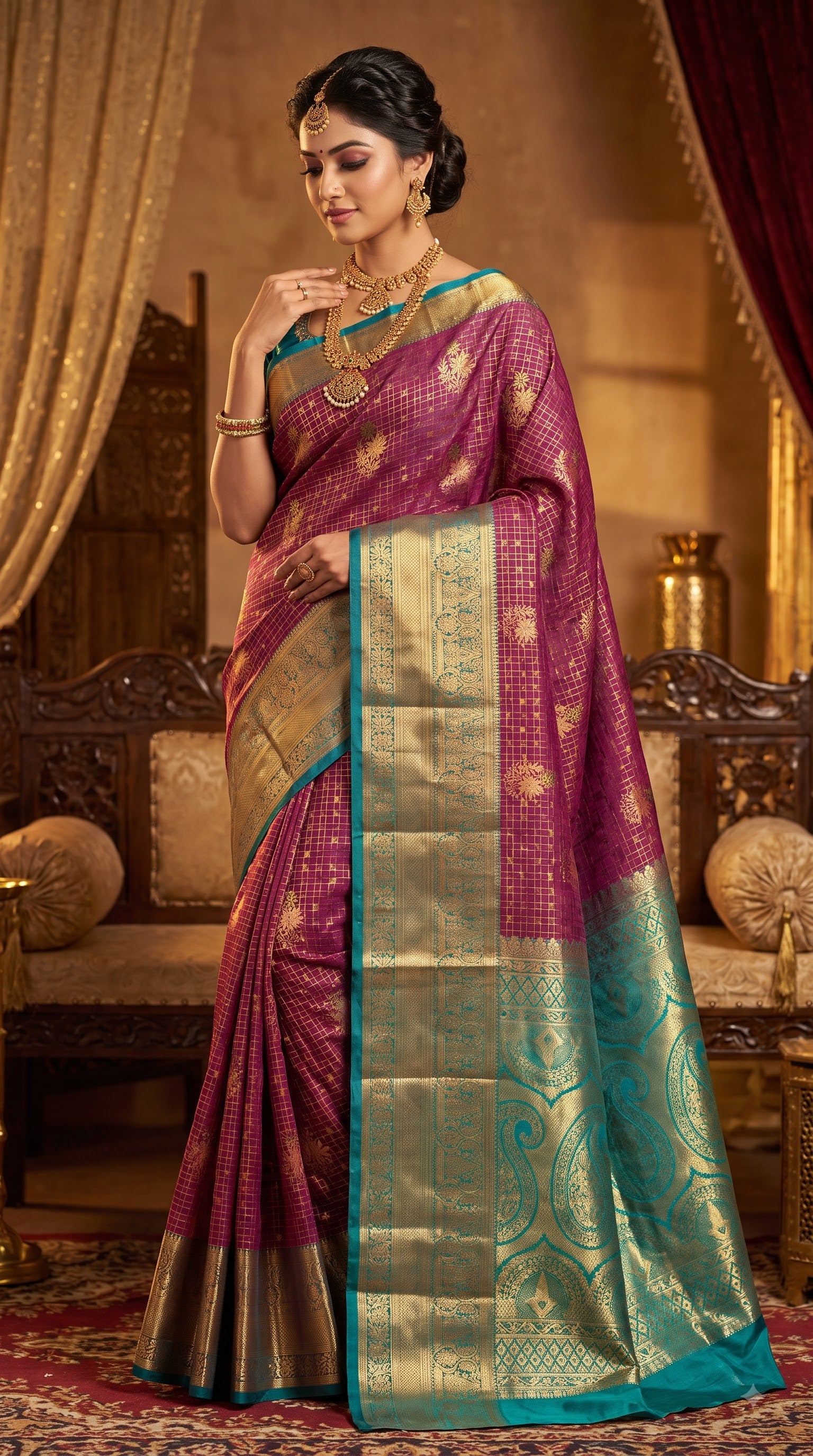 Mini Kanchi Pattu Sarees