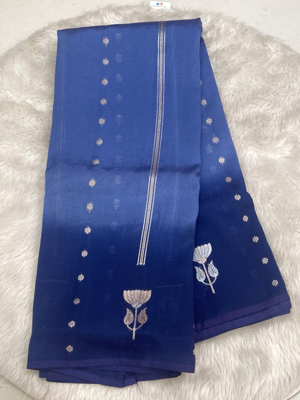 Semi Mango Pattu Saree