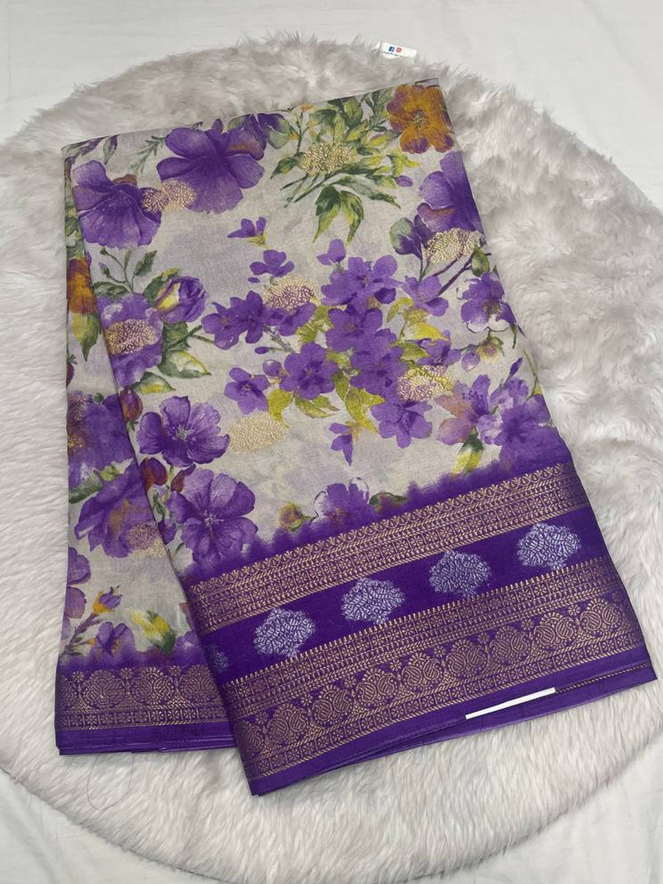 Banarasi Fancy Soft Bombay Buta Saree