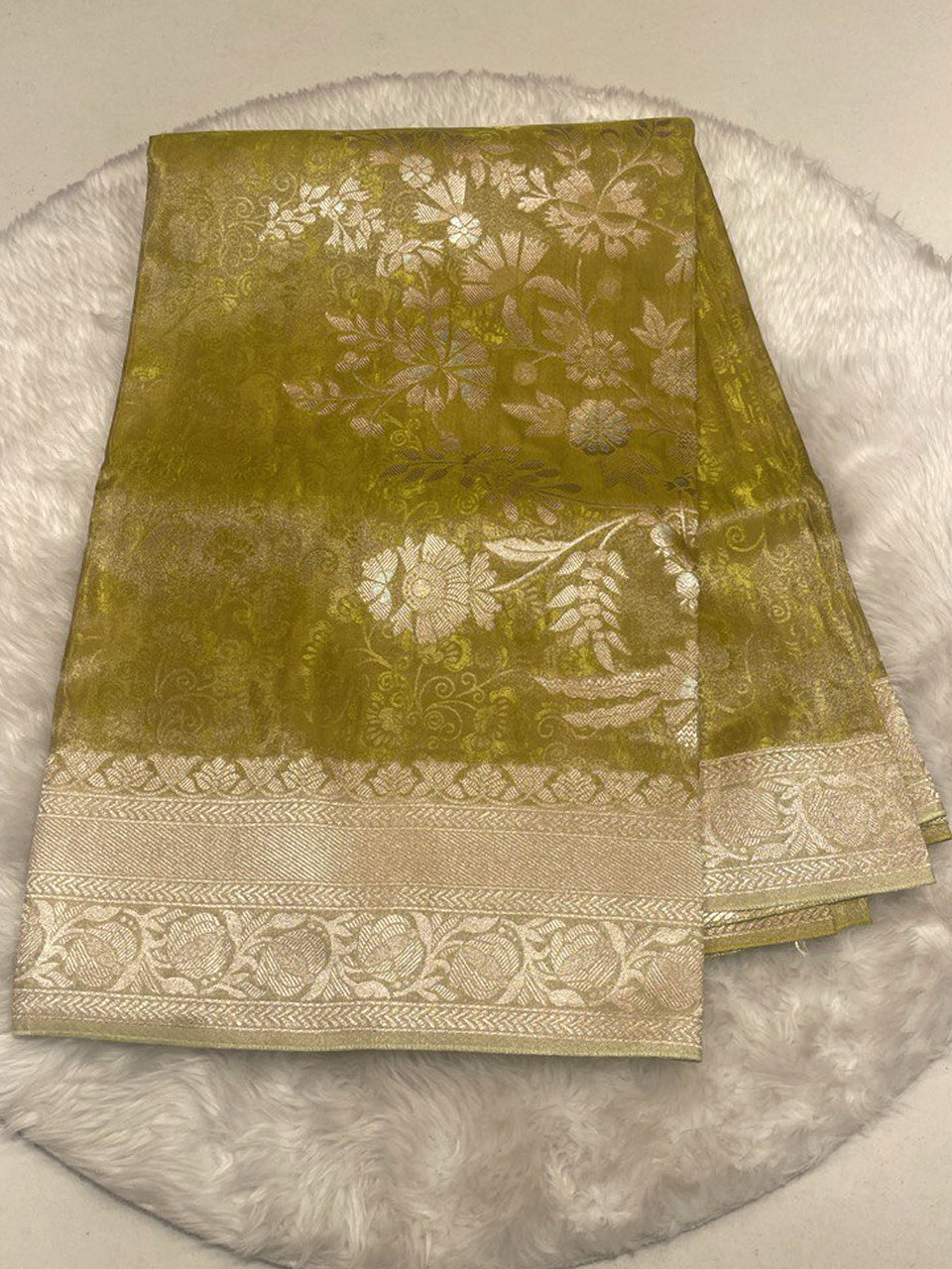 Green Mango Saree