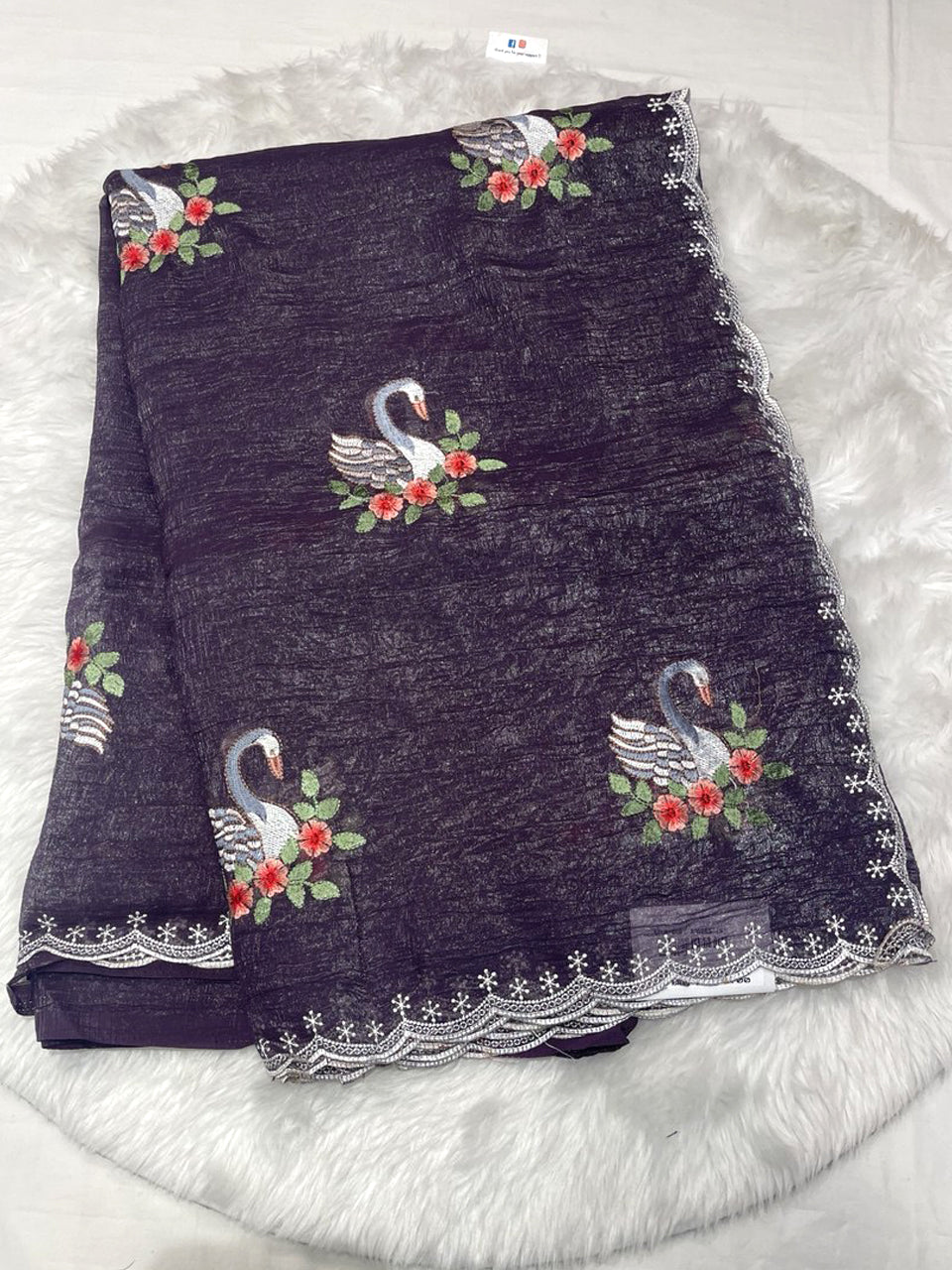 Barfi Silk Saree