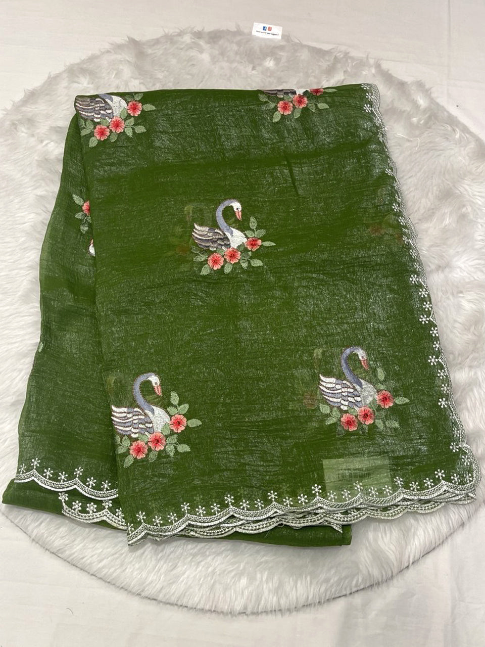 Barfi Silk Saree