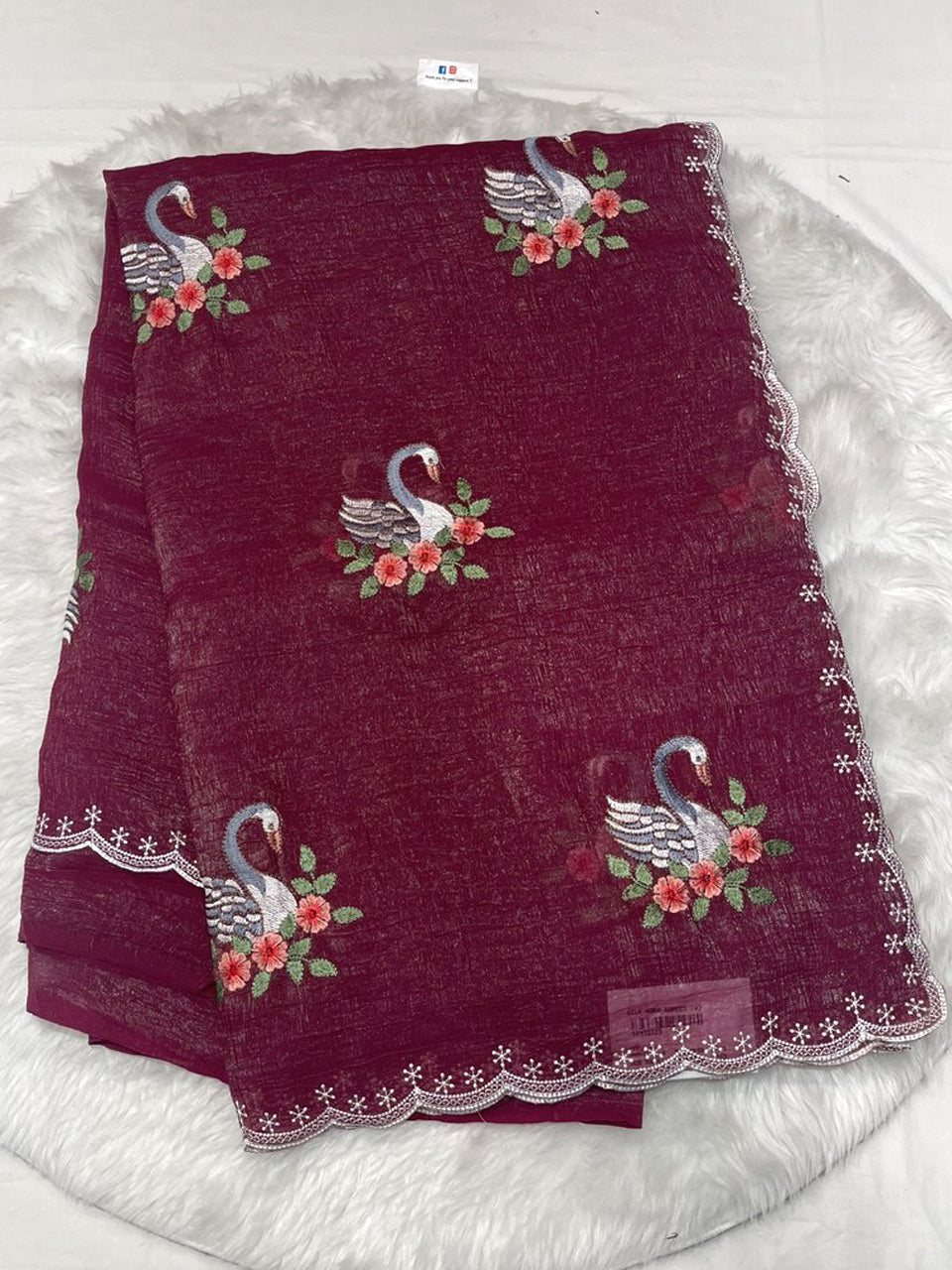 Barfi Silk Saree