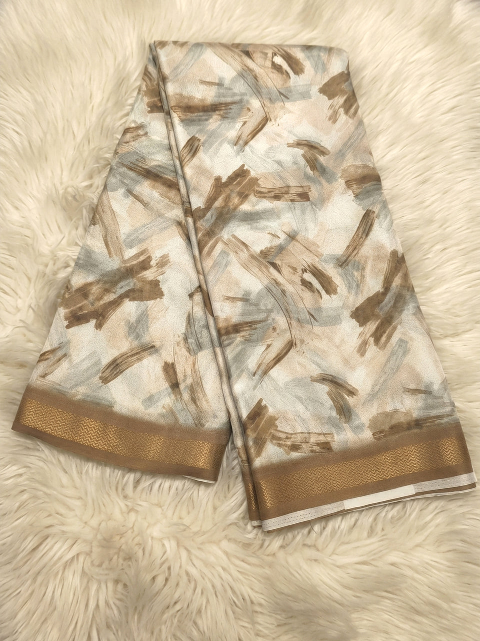 Butter Crape Silk Sarees