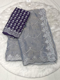 Designer Chiffon Saree