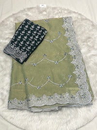 Designer Chiffon Saree
