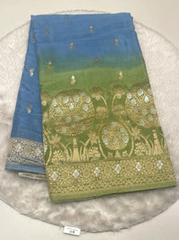 Chinon Crape Sarees