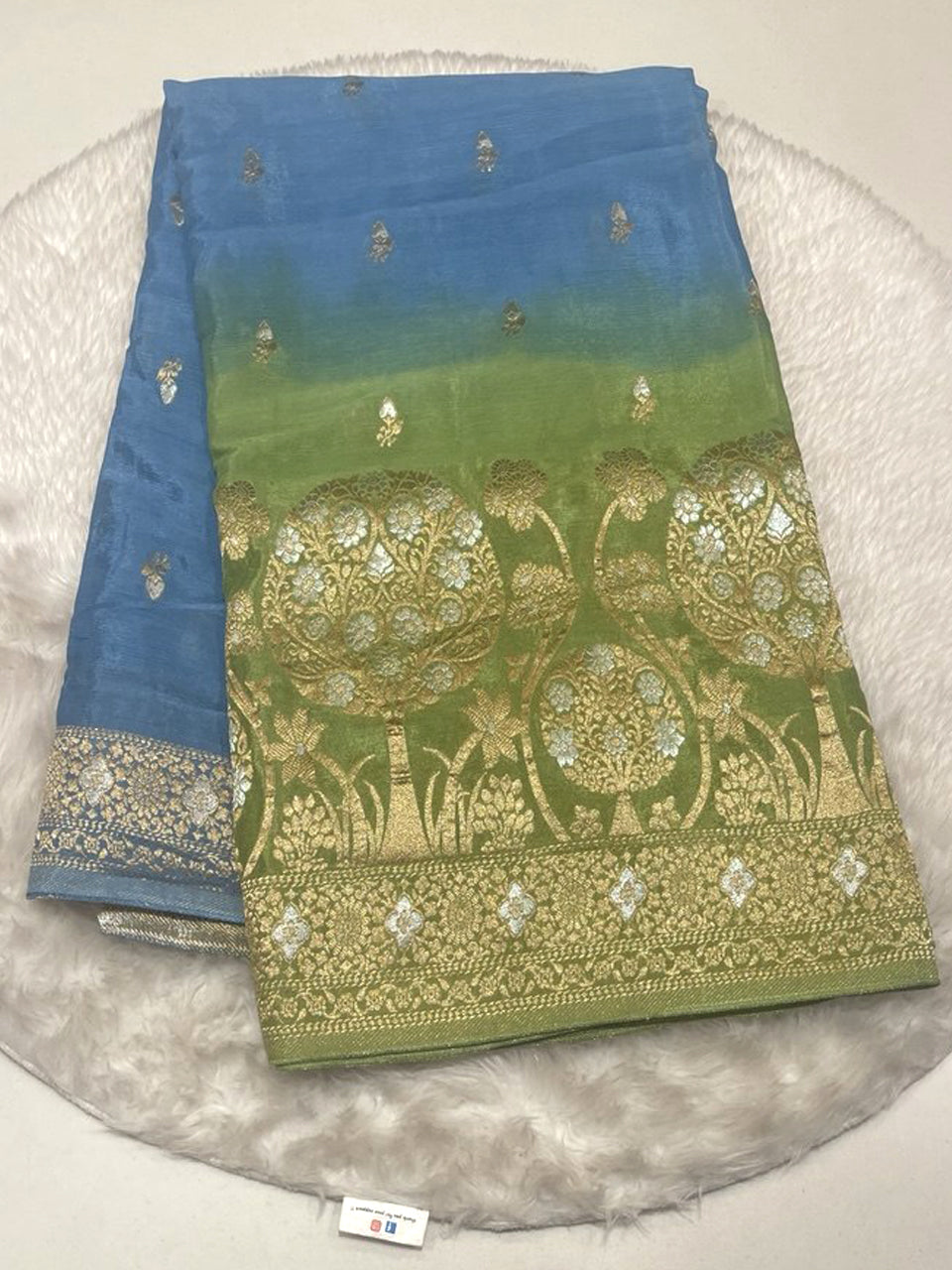 Chinon Crape Sarees