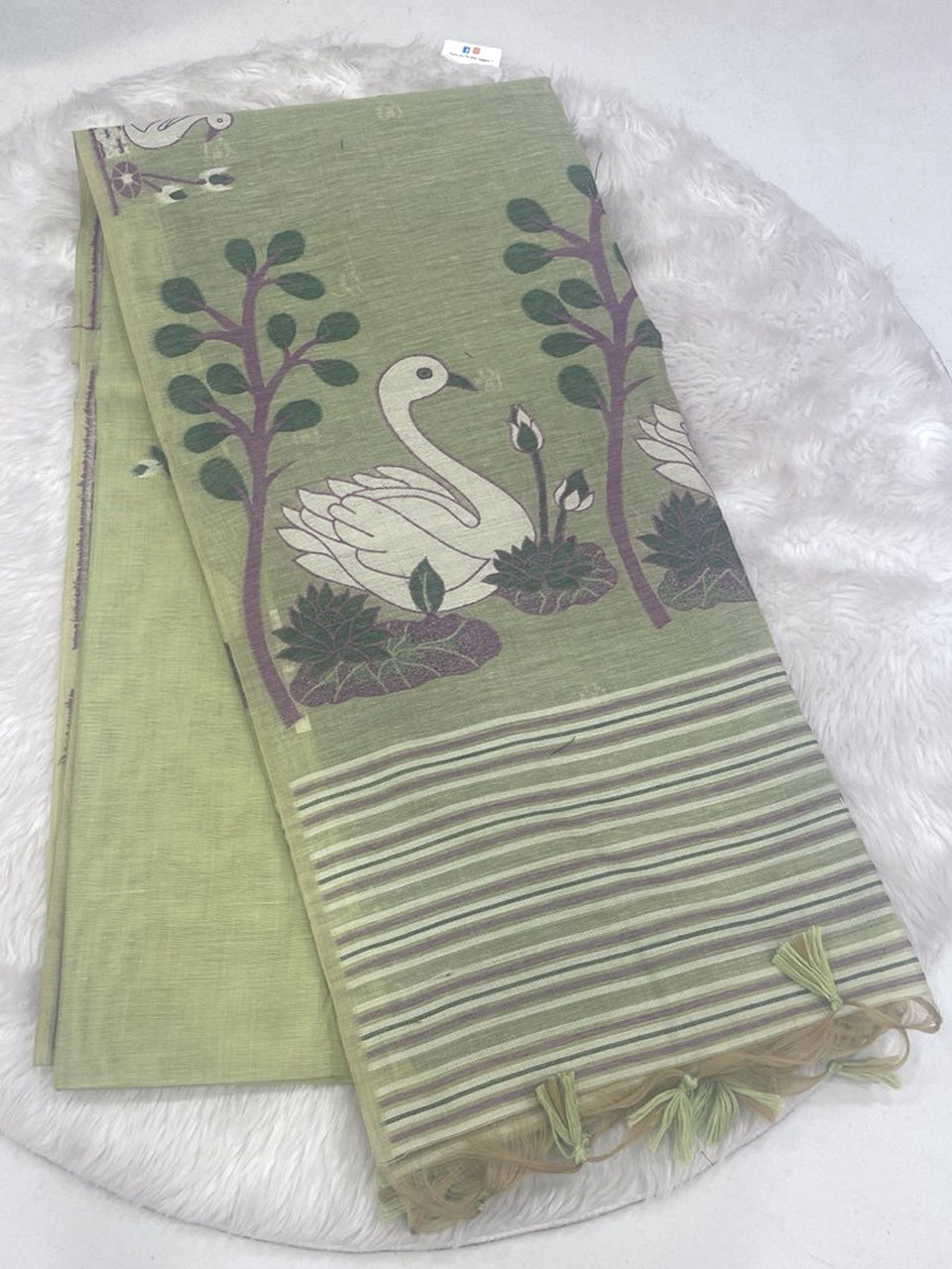 Cotton Jamdani Saree