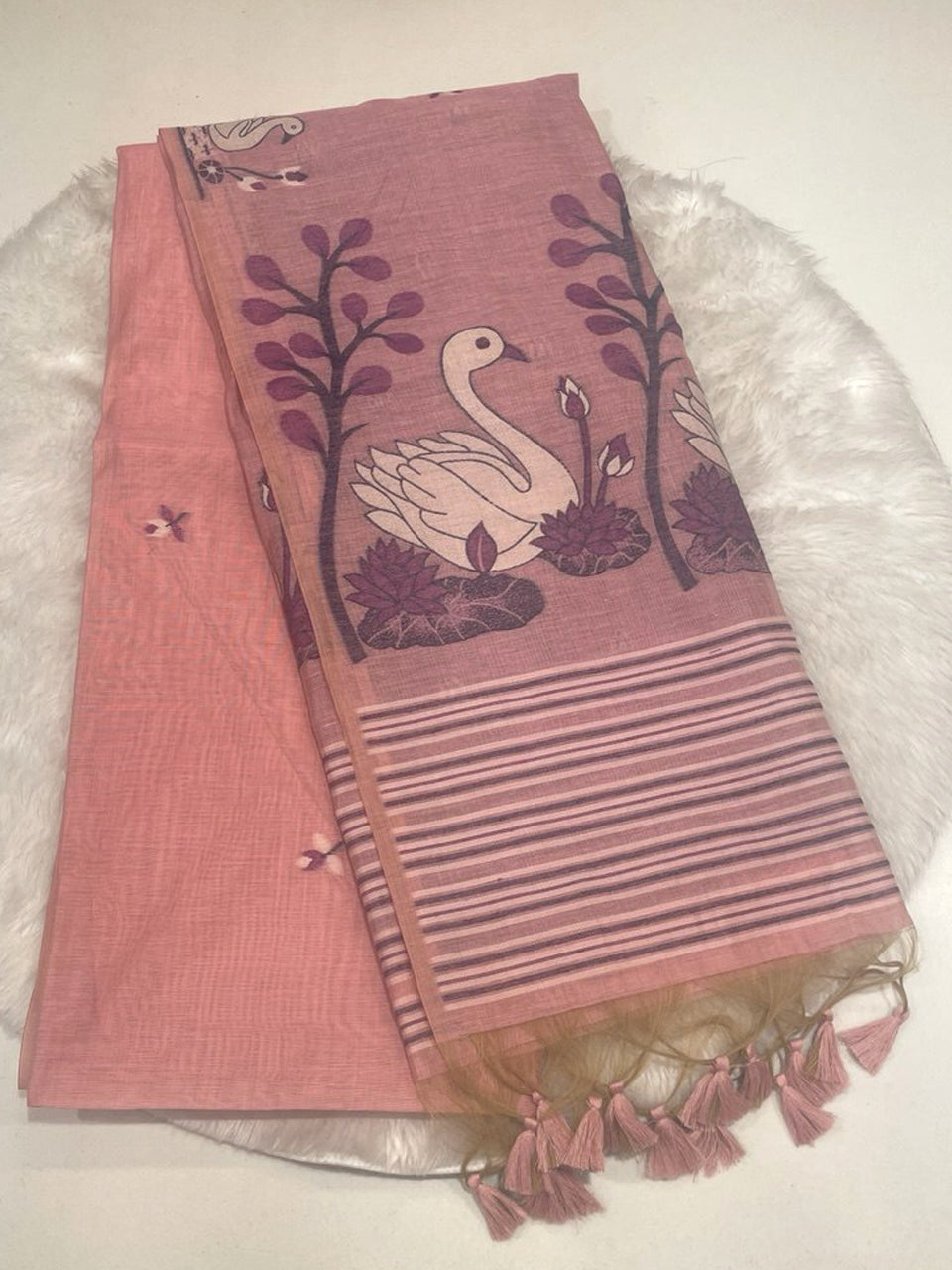 Cotton Jamdani Saree