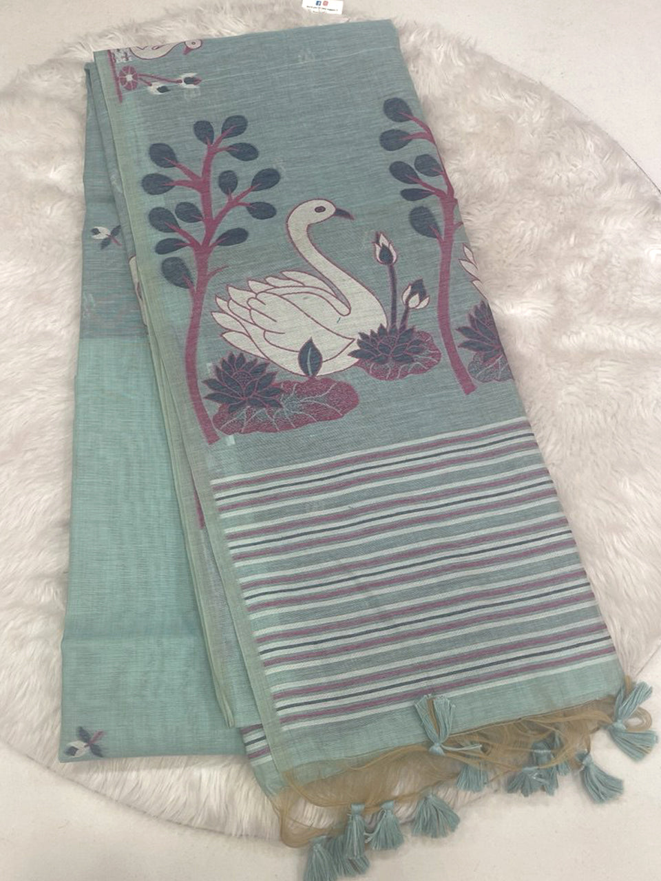 Cotton Jamdani Saree