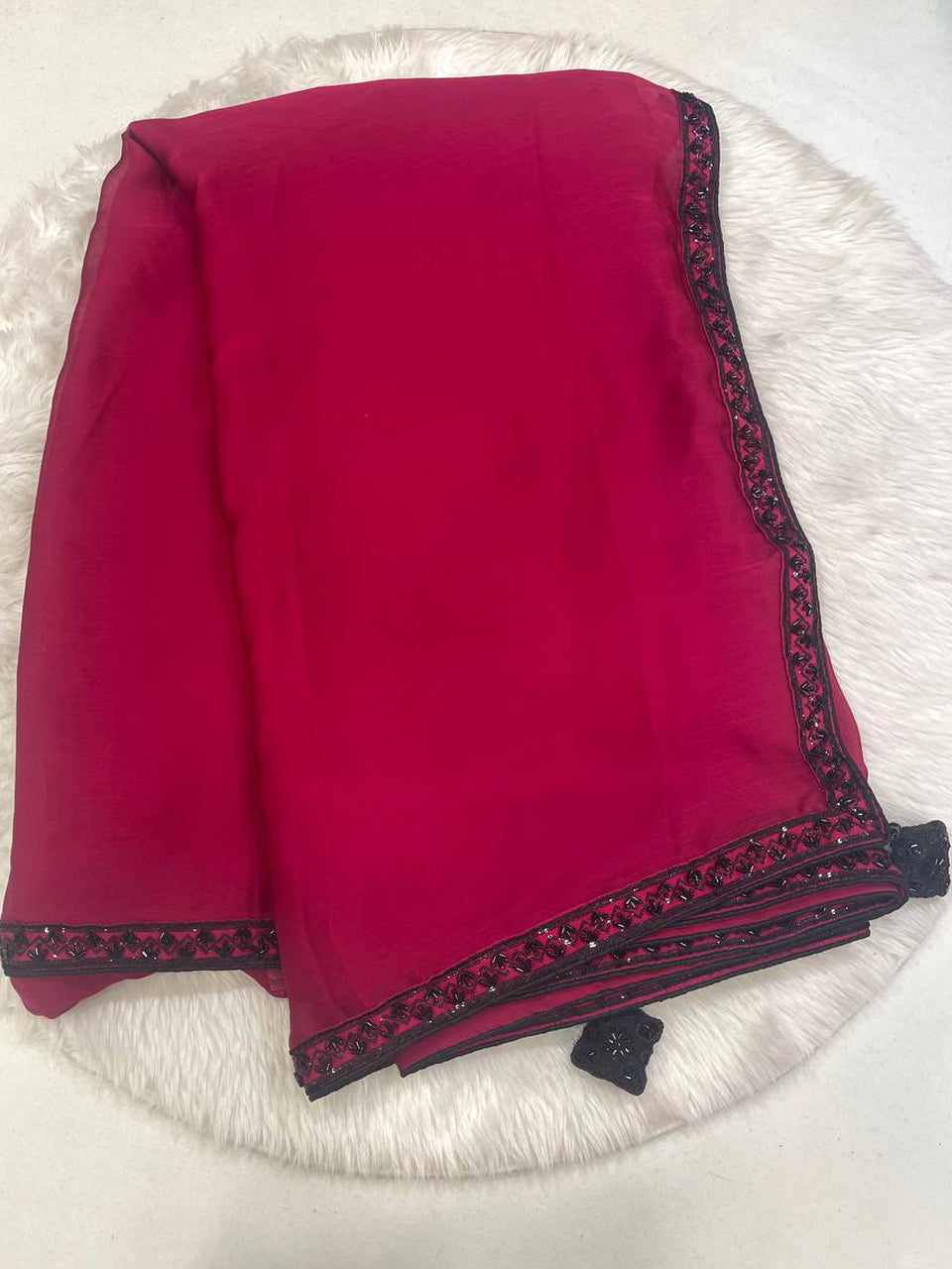 Pure Crepe Saree