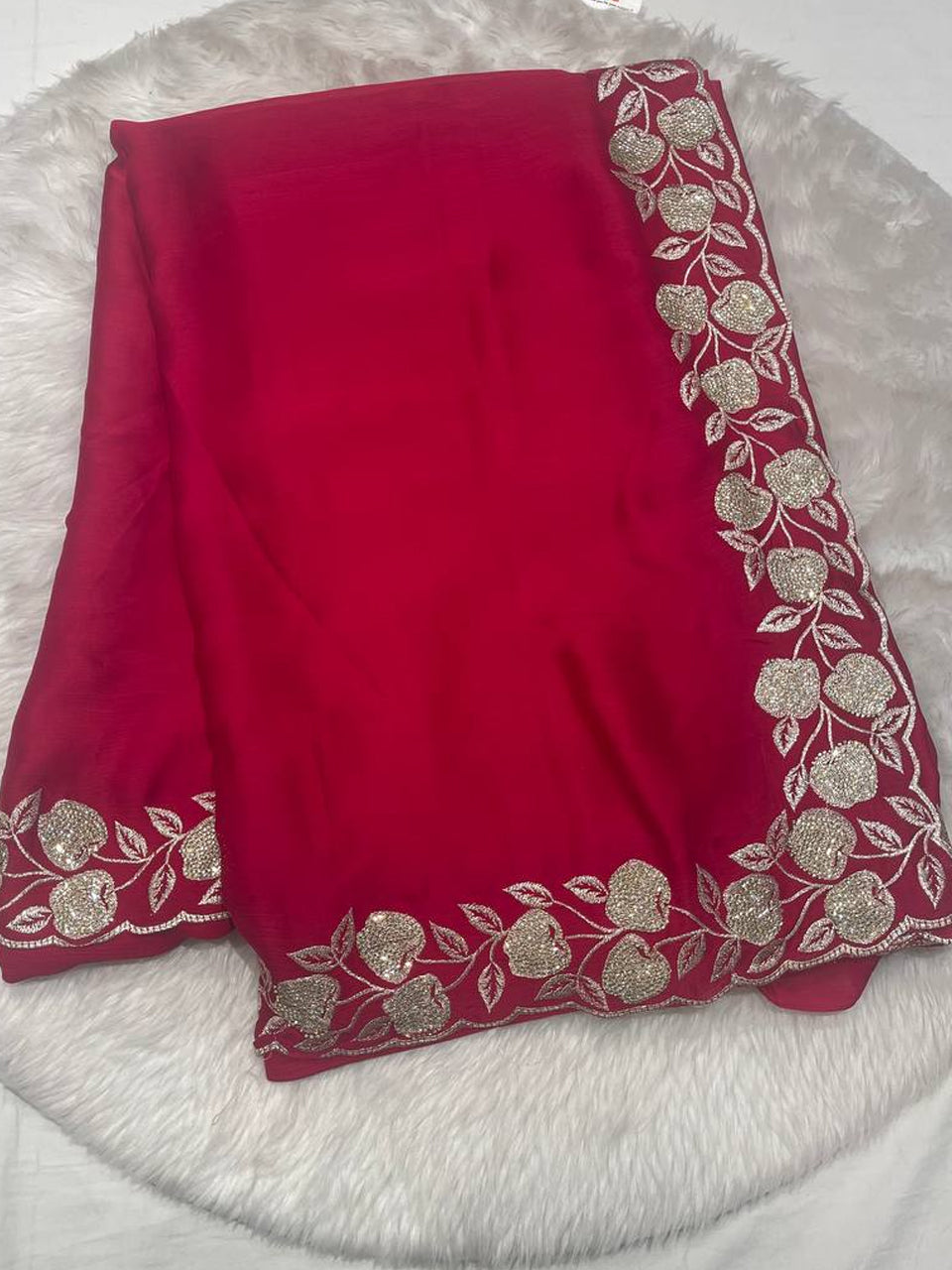 Crape Saree
