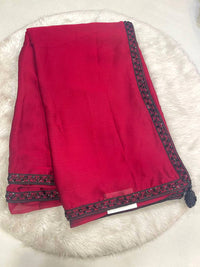 Pure Crepe Saree