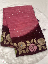 Crushed Bandini Saree