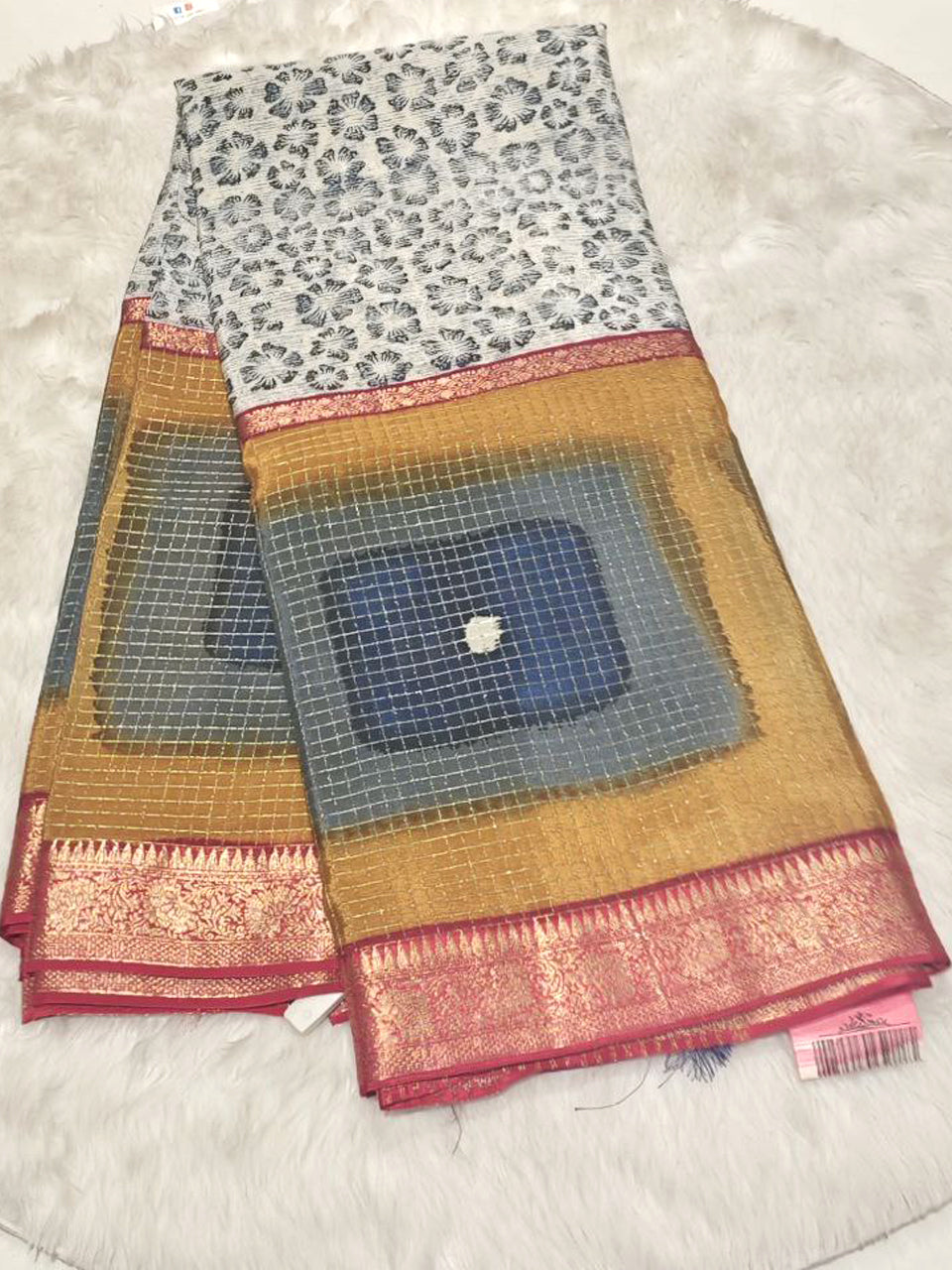 Pure Crepe Saree