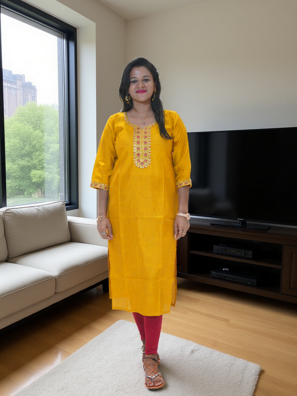 Straight Cut Kurti