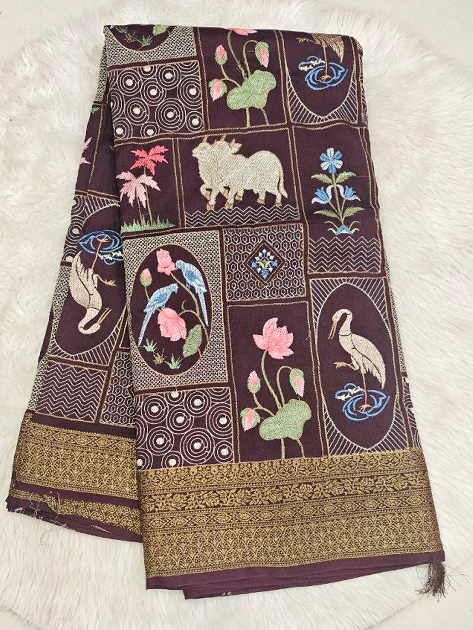 Desi Tussar Silk Saree