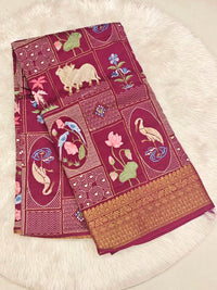 Desi Tussar Silk Saree
