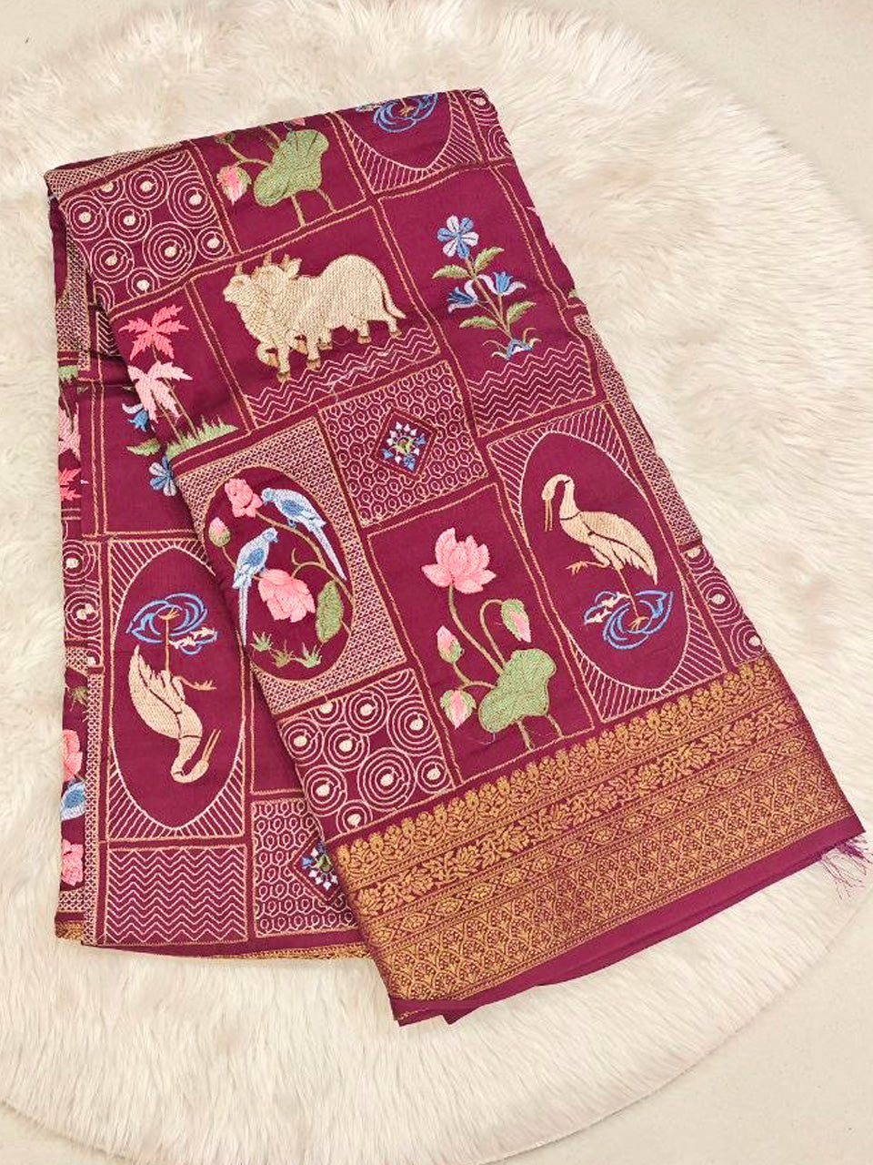 Desi Tussar Silk Saree