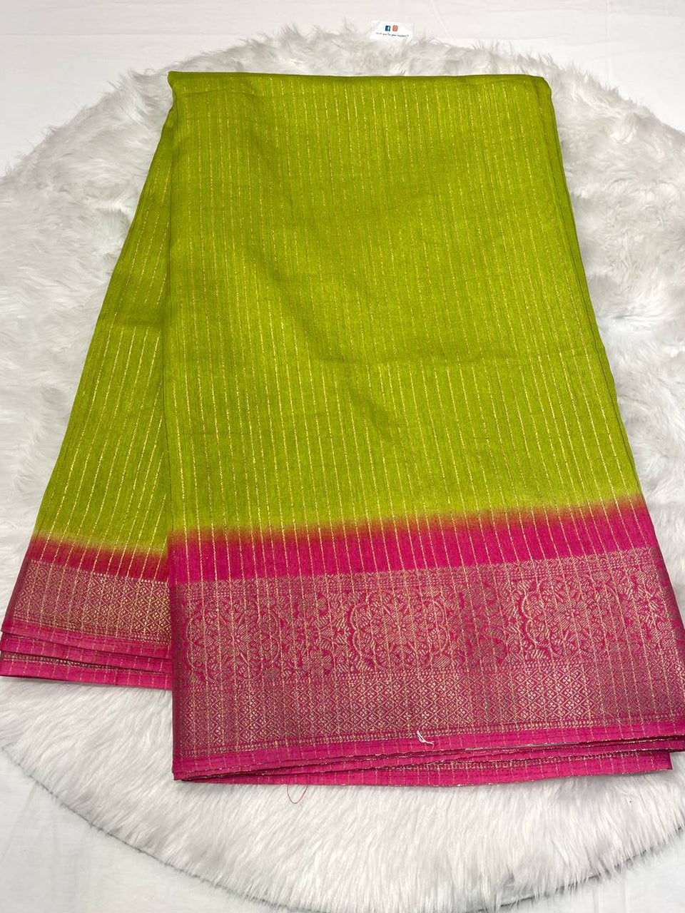 Dola Georgette Zari Saree