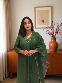 3 Pcs Bottom Dupatta Set
