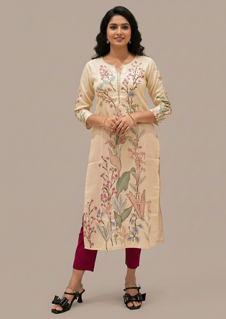 Straight Cut Kurti