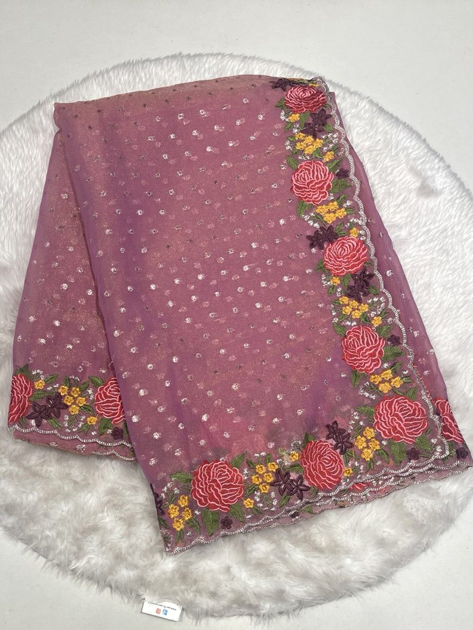 Galaxy Tissue Saree