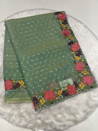 Galaxy Tissue Saree