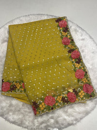 Galaxy Tissue Saree