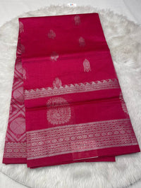 Silver Butta Guwahati Pattu Saree