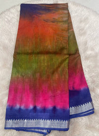 Hand Shibori Tie-Dye Saree