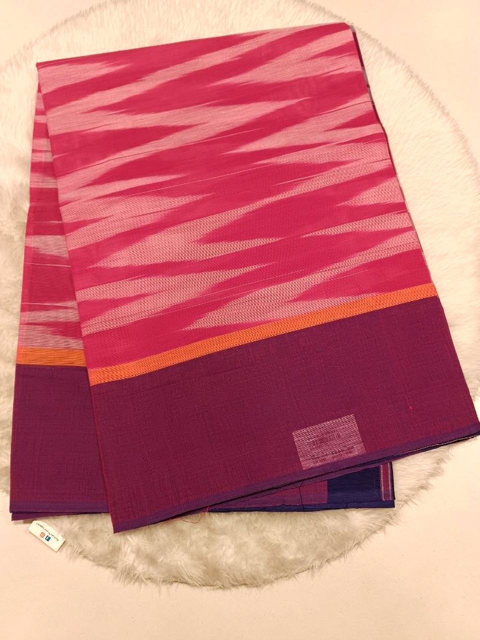 Handloom Ikkat Cotton Saree