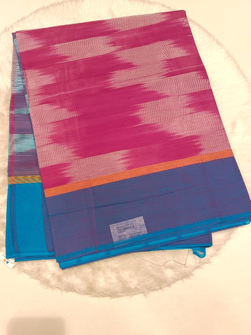 Handloom Ikkat Cotton Saree