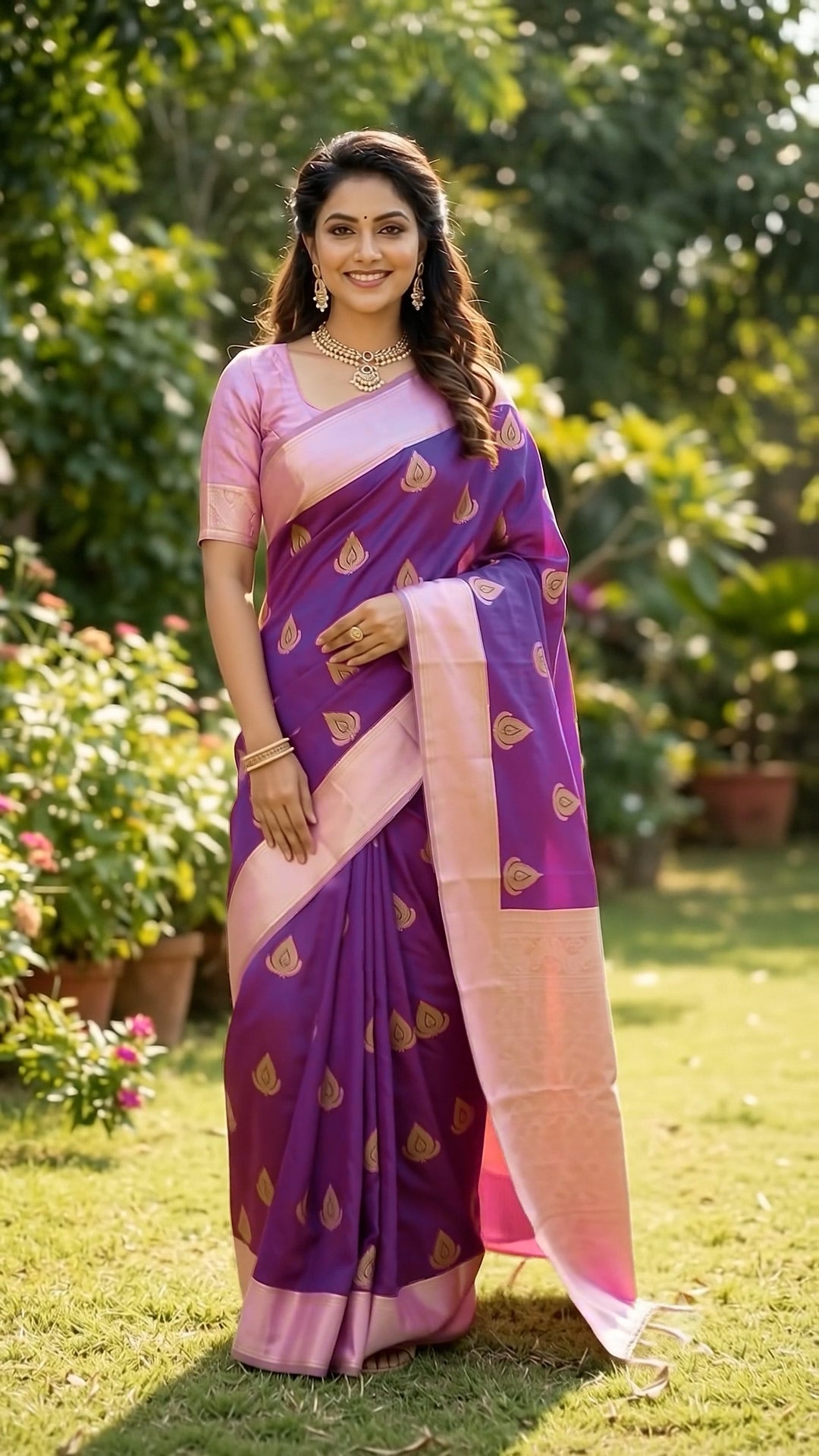 Vintage Pattu saree