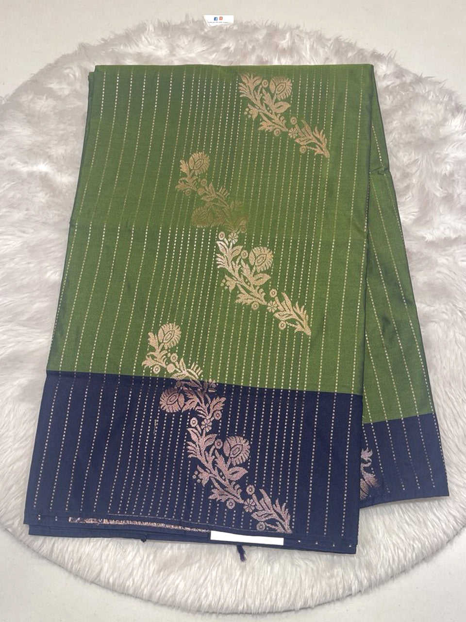 Jasmin Pattu Saree