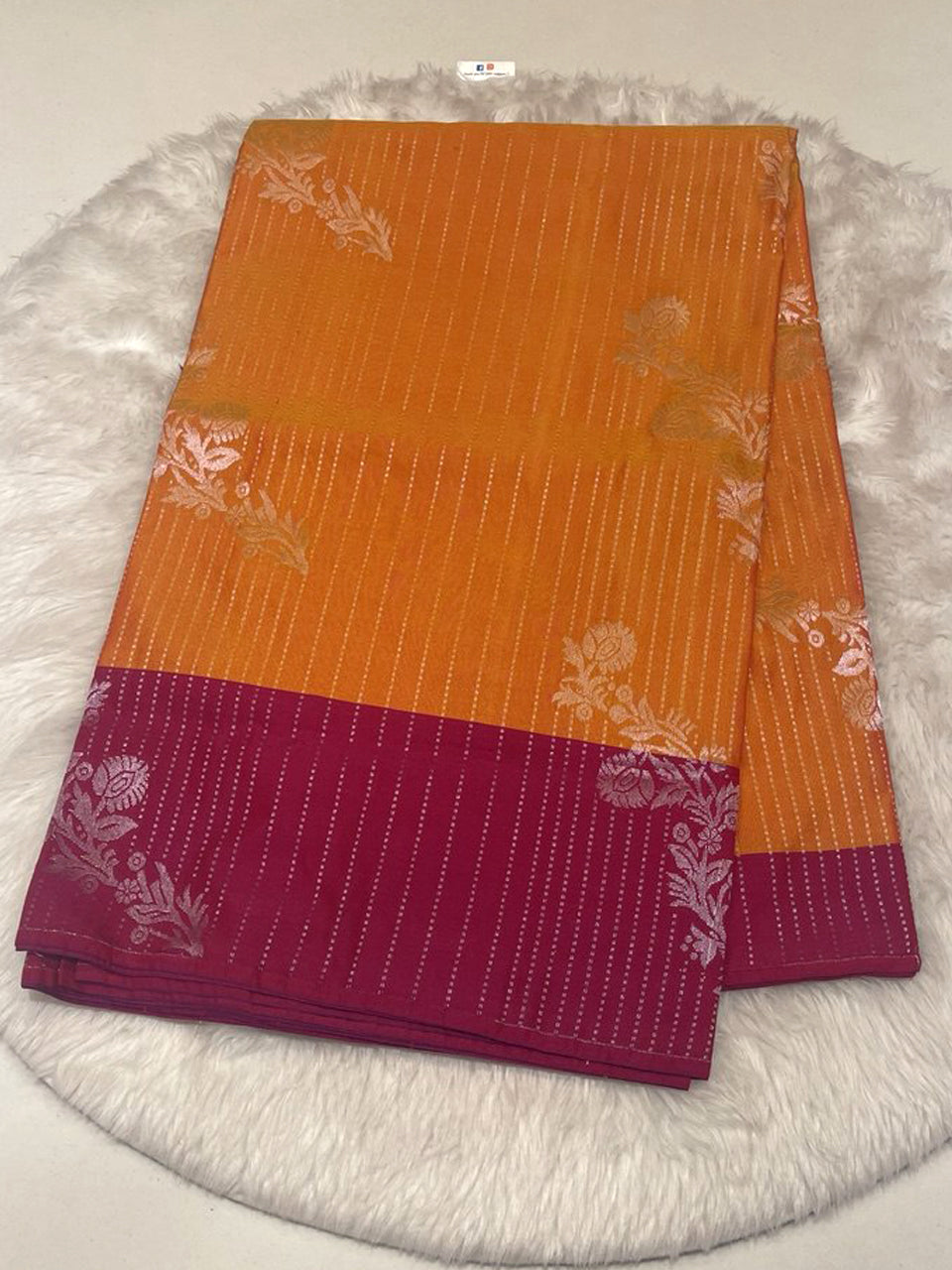 Jasmin Pattu Saree