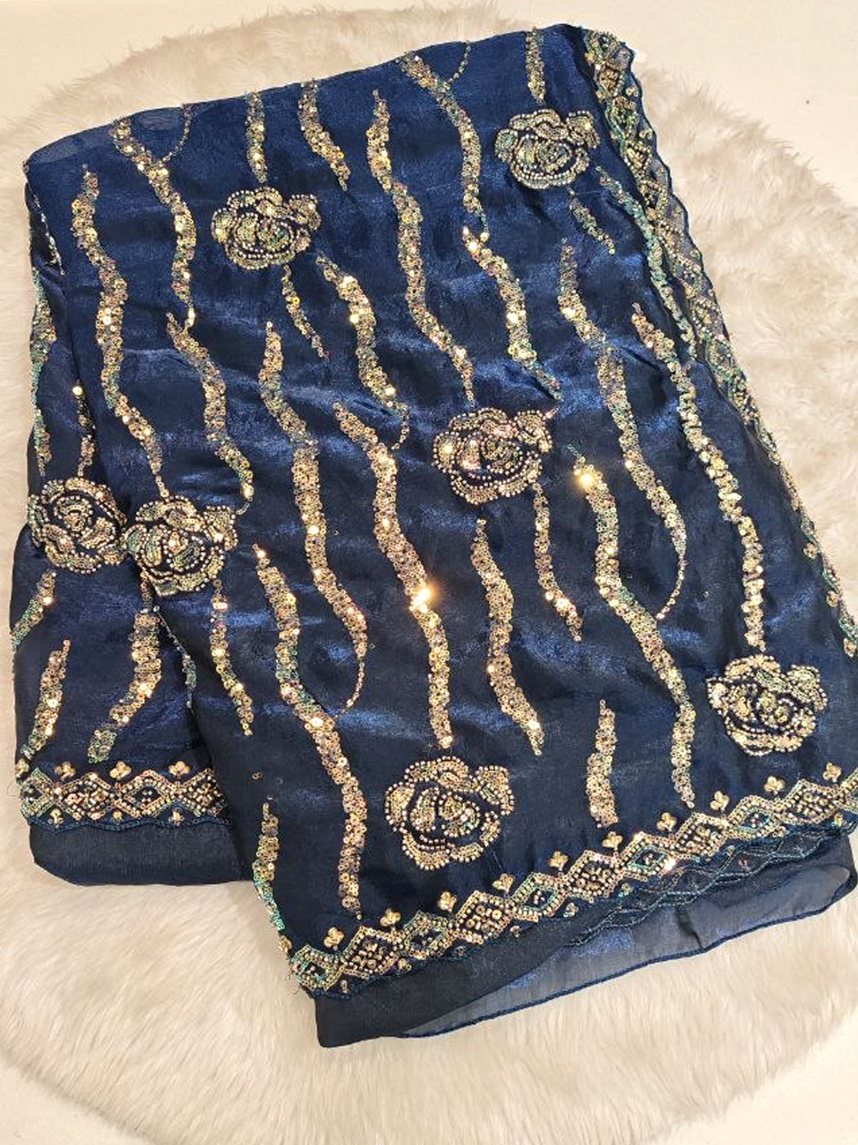 Jimmy Choo Silk Saree