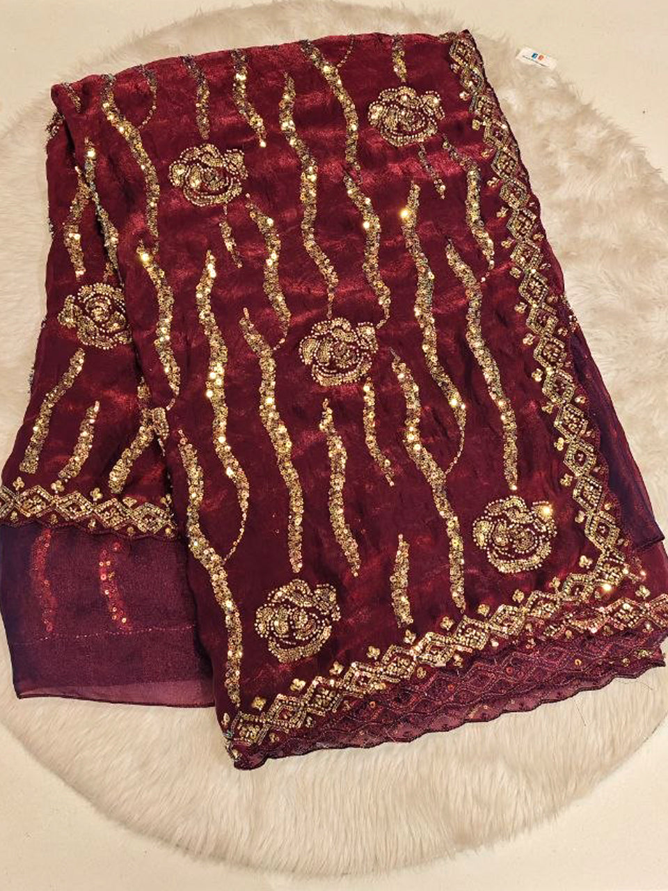 Jimmy Choo Silk Saree