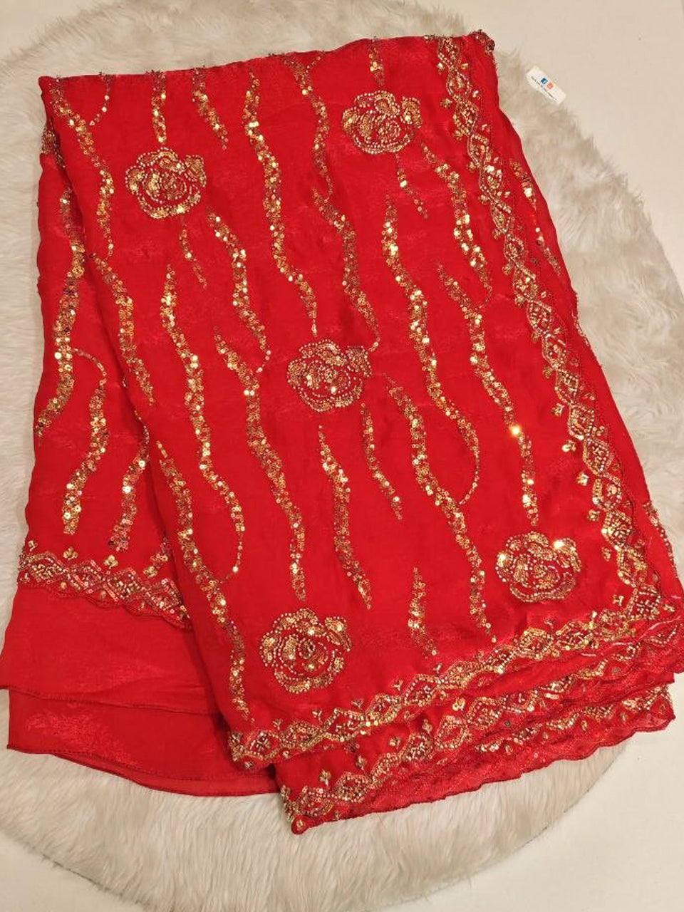 Jimmy Choo Silk Saree