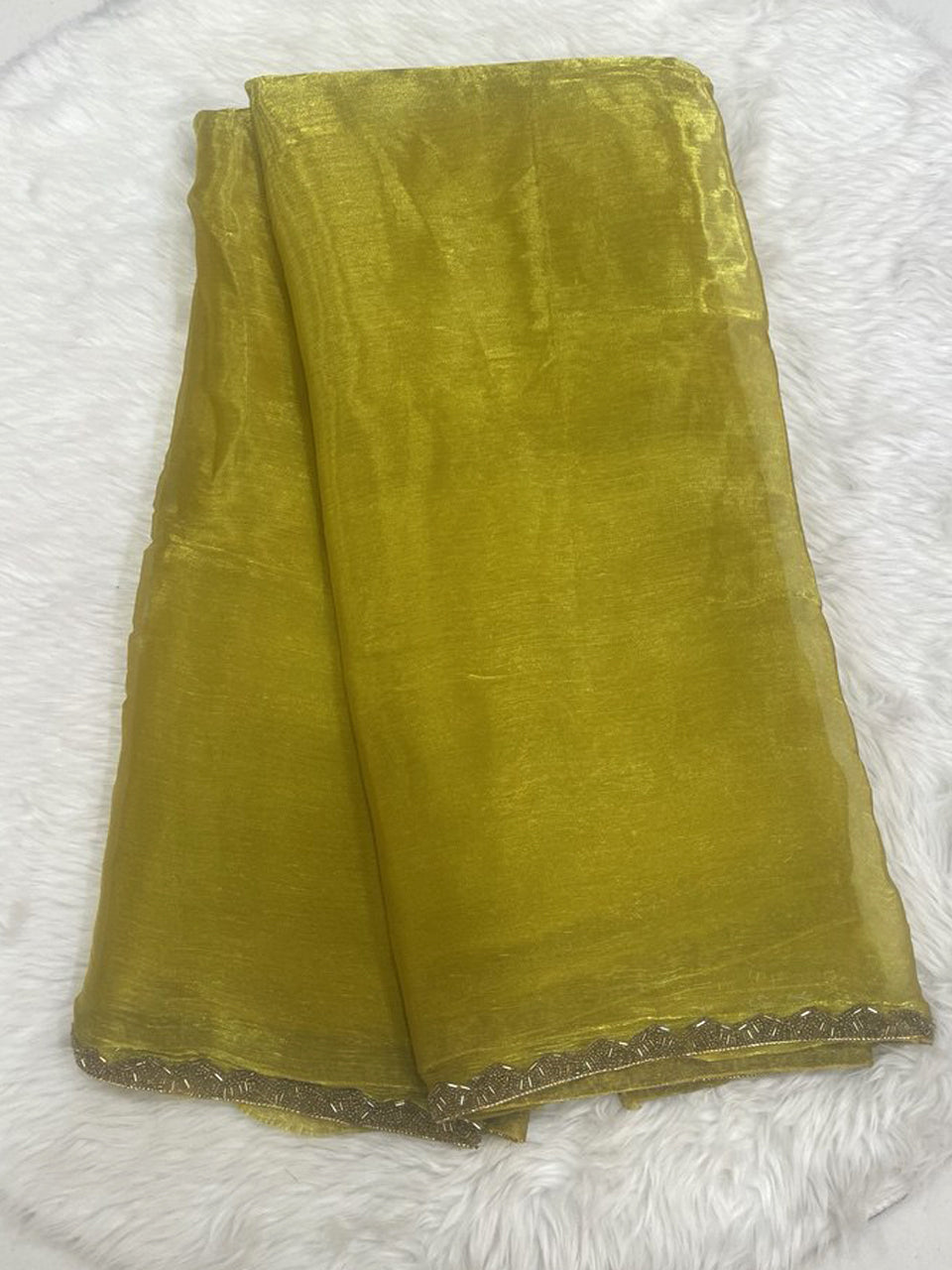 Designer Jimmy Choo Silk Saree